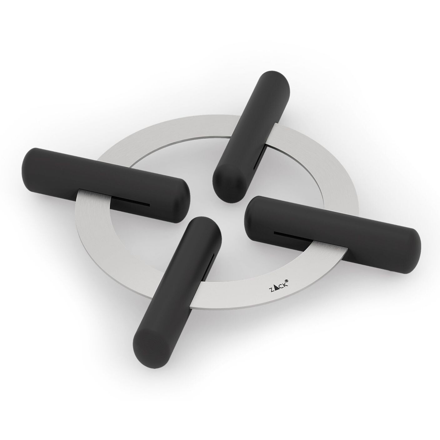 Podložka pod hrnec MENTO 24 cm, nerezová ocel / plast, Zack