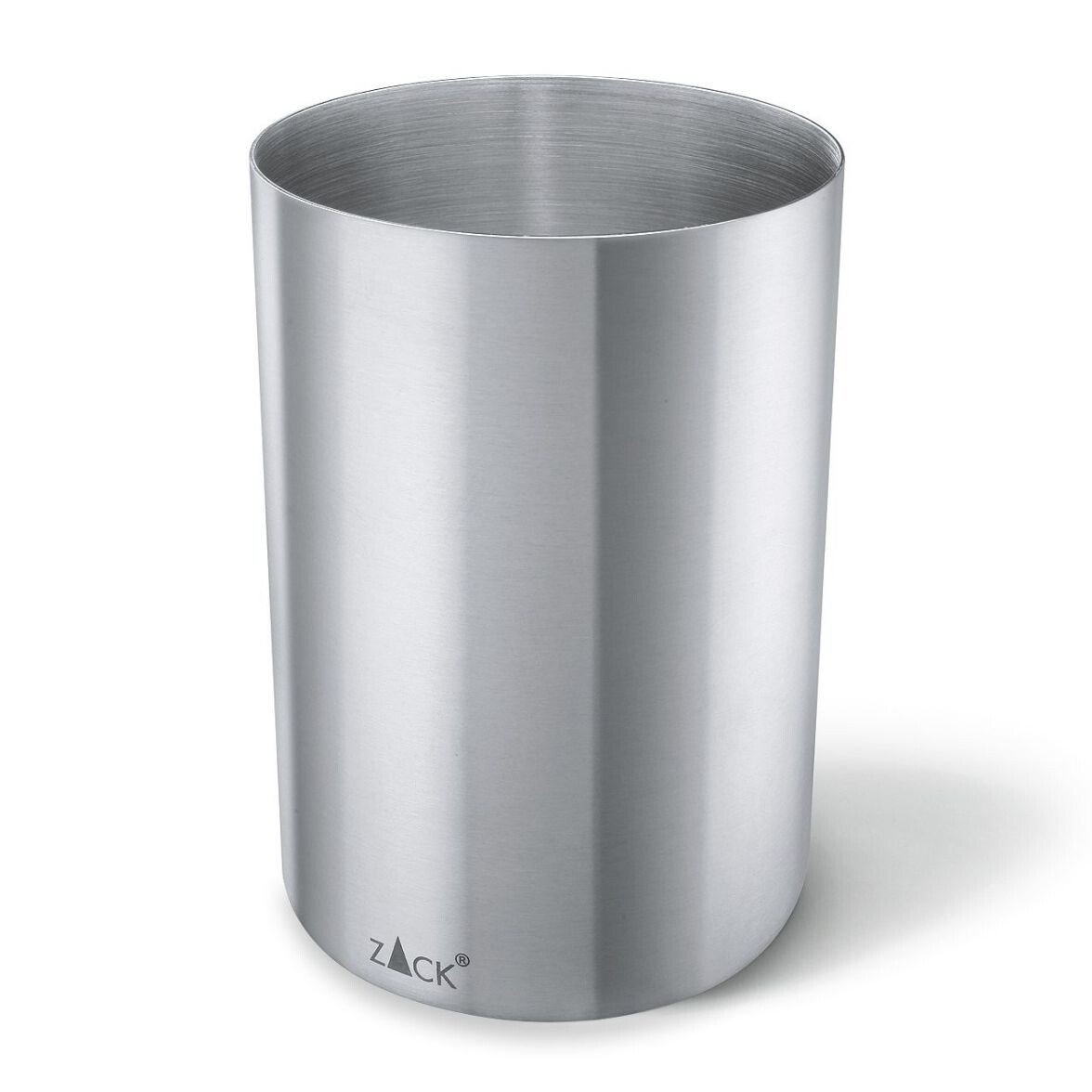 Kelímek na zubní kartáčky REZZO 250 ml, stříbrná, nerezová ocel, Zack