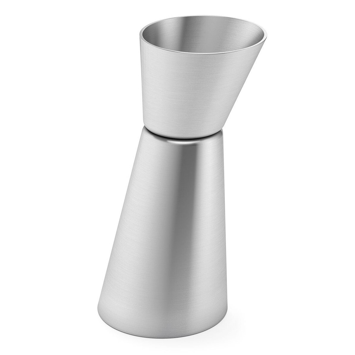 Barmanská odměrka DONARE 20/40 ml, stříbrná, nerezová ocel, Zack