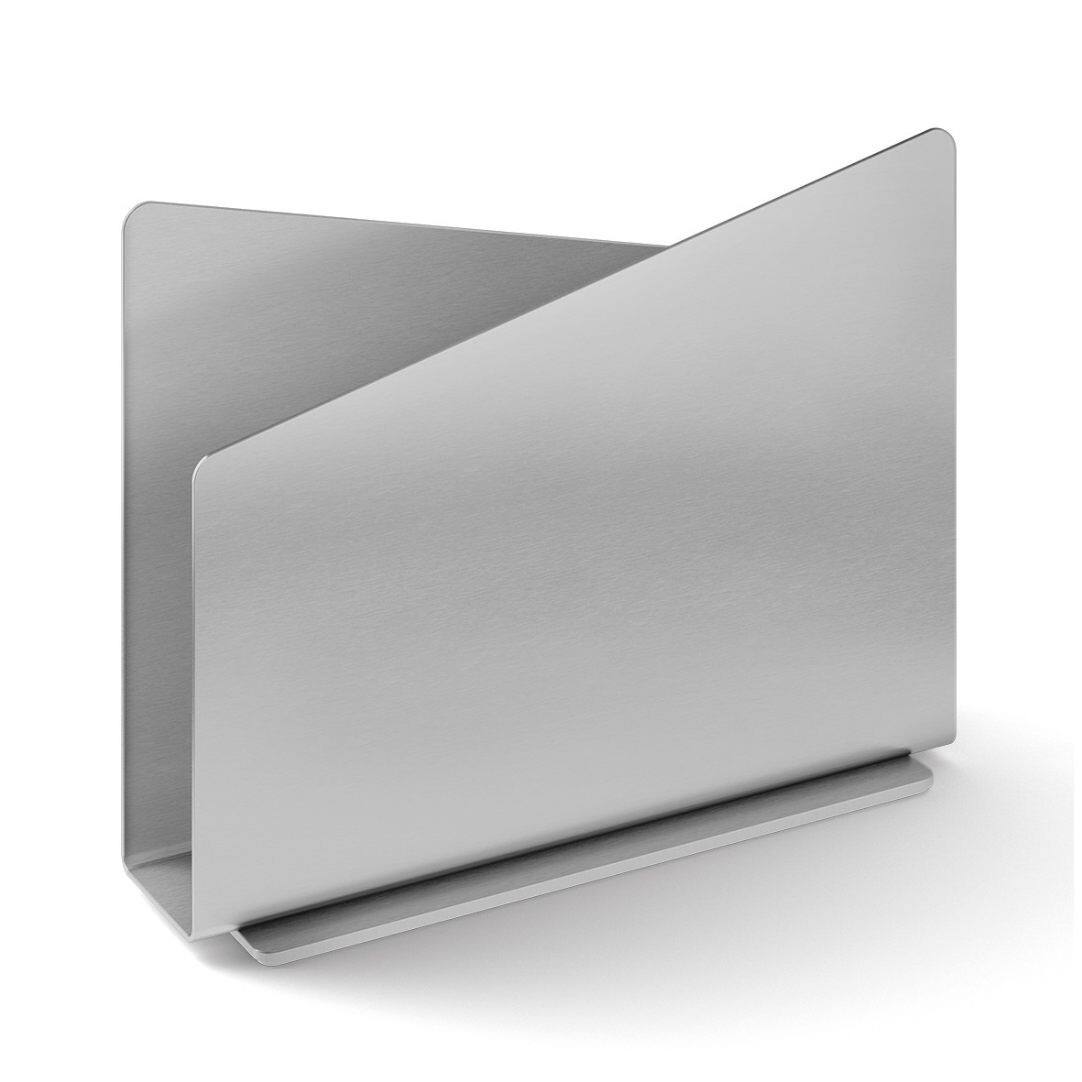 Držák na ubrousky ACIO 16 cm, stříbrná, nerezová ocel, Zack