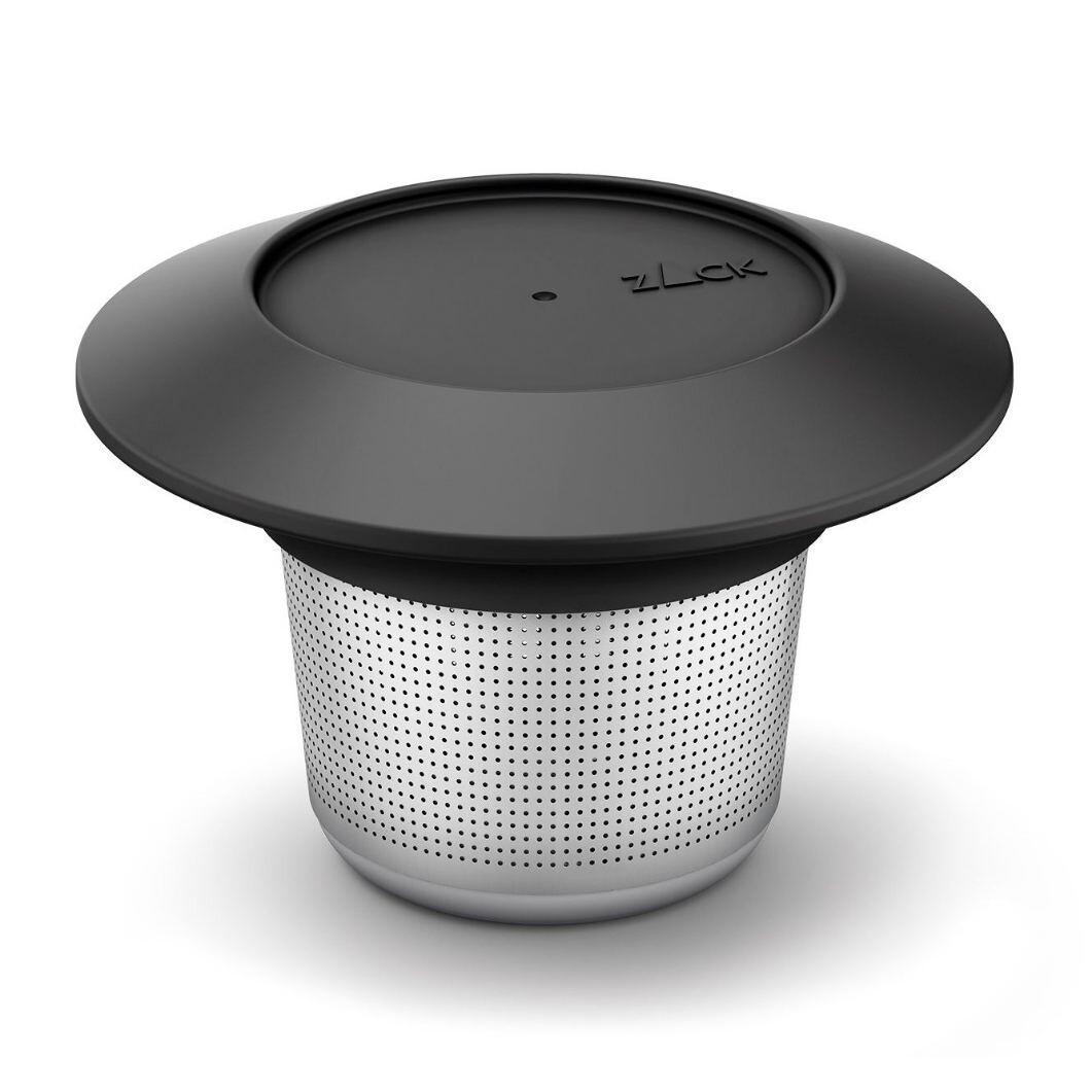 Sítko na čaj OMBA 9 cm, stříbrná, nerezová ocel, Zack