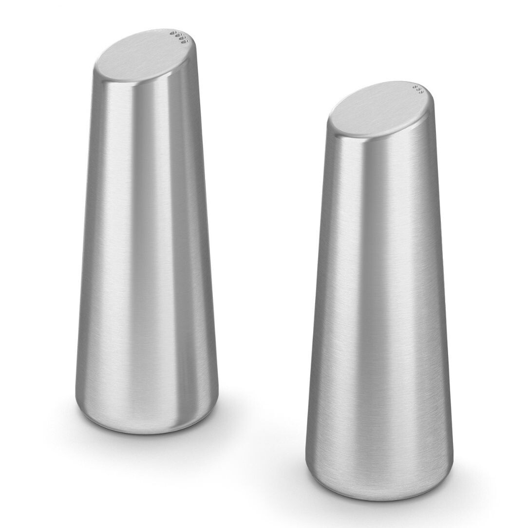 Sada slánky a pepřenky ACIO 100 ml, stříbrná, nerezová ocel, Zack