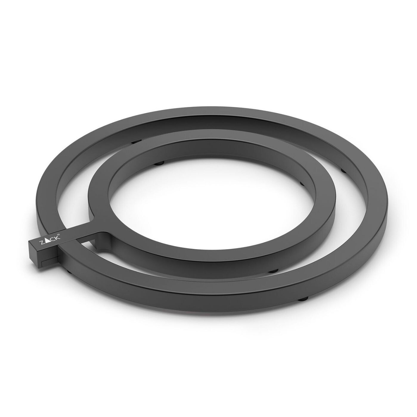 Podložka pod hrnec VARGO 17 cm, šedá, hliník, Zack