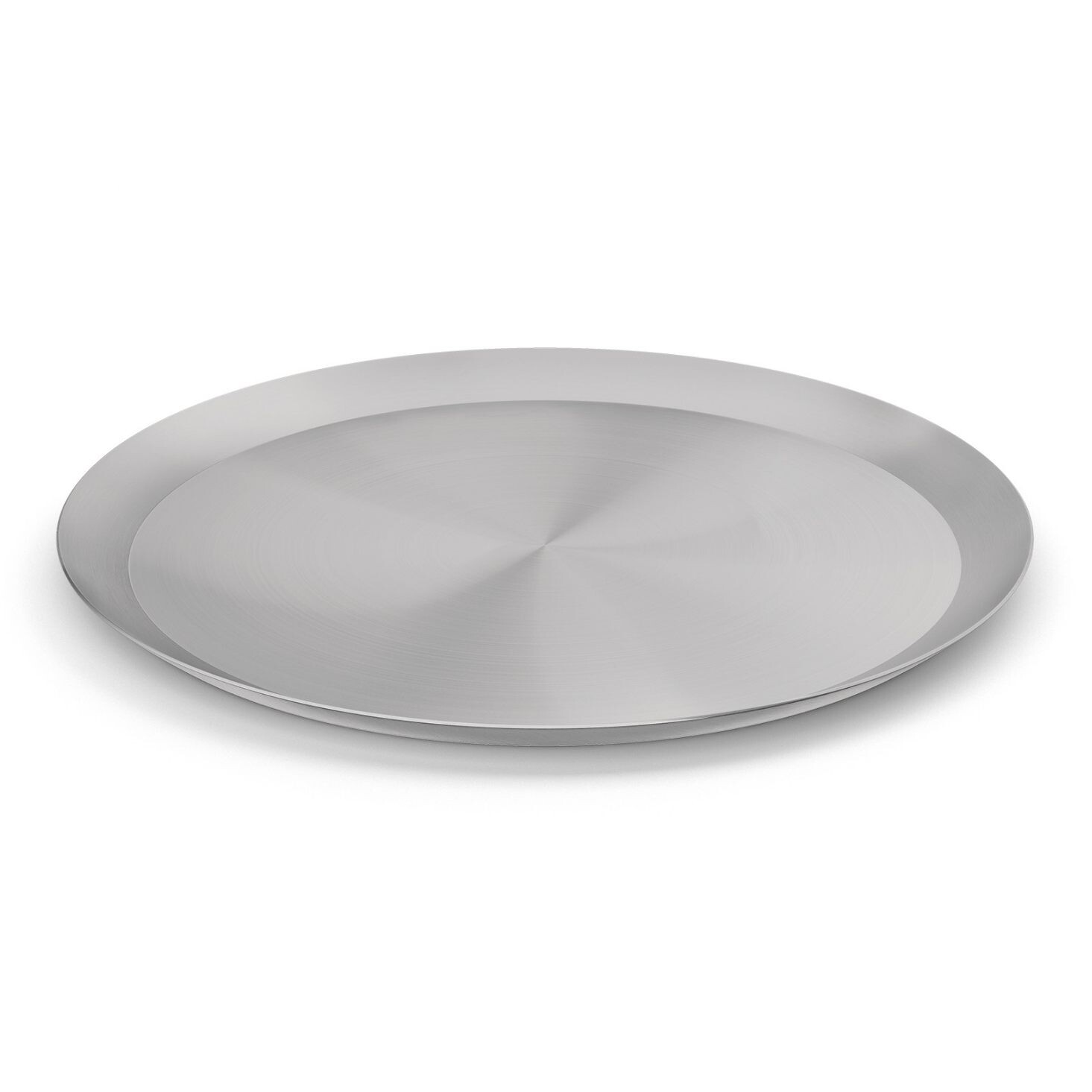 Servírovací podnos ACIO 26 cm, stříbrná, nerezová ocel, Zack