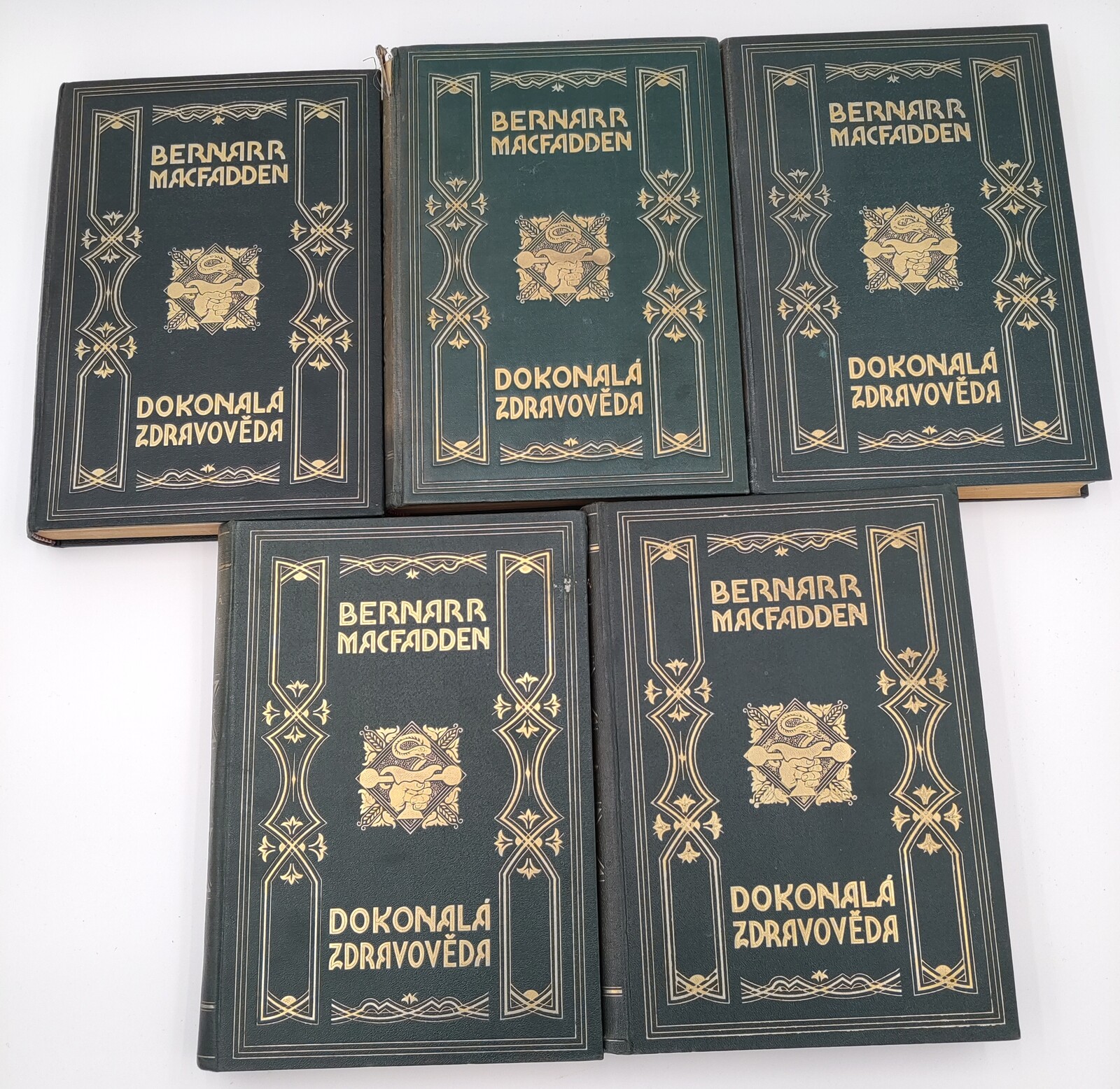 Knížky Dokonalá zdravověda pro praktický život 5 dílů. - Ucelená krásná sada