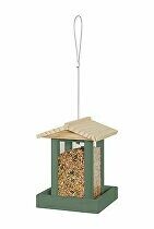 Krmítko venk. FLORA 1 na semena dřevo zelená Zolux