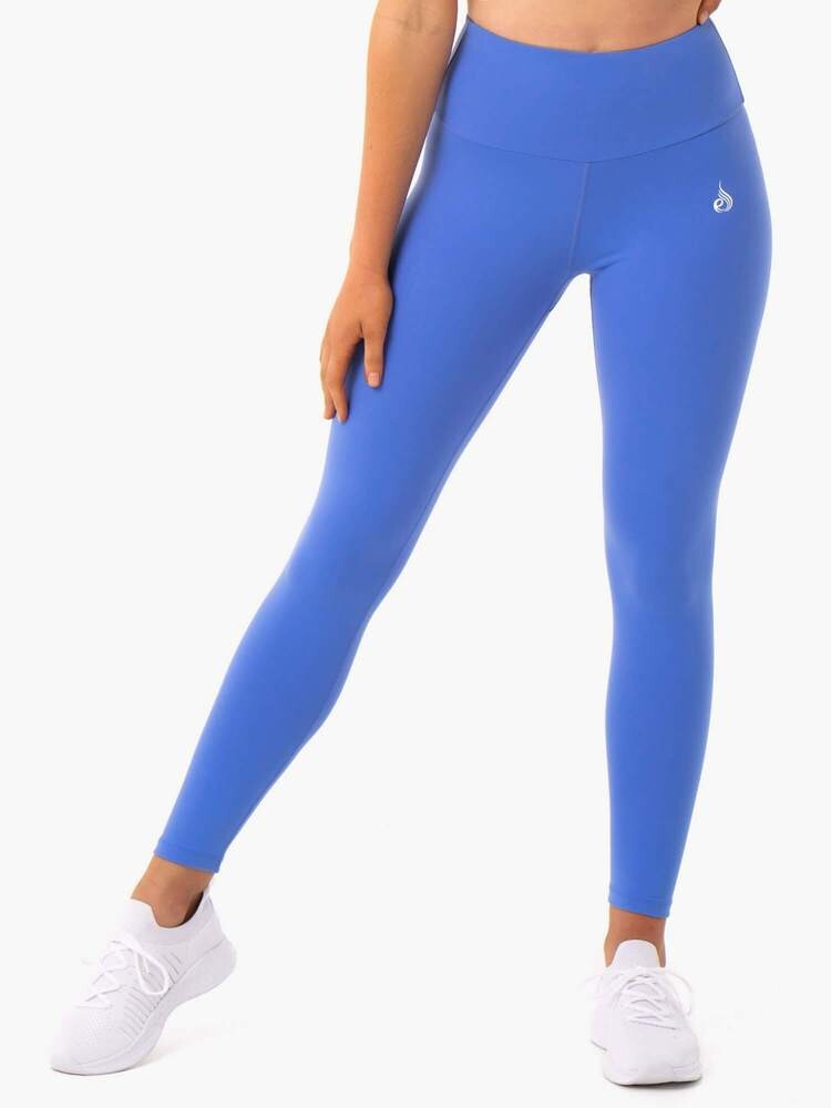 Ryderwear Dámské legíny Staples Scrunch Bum Iris Blue