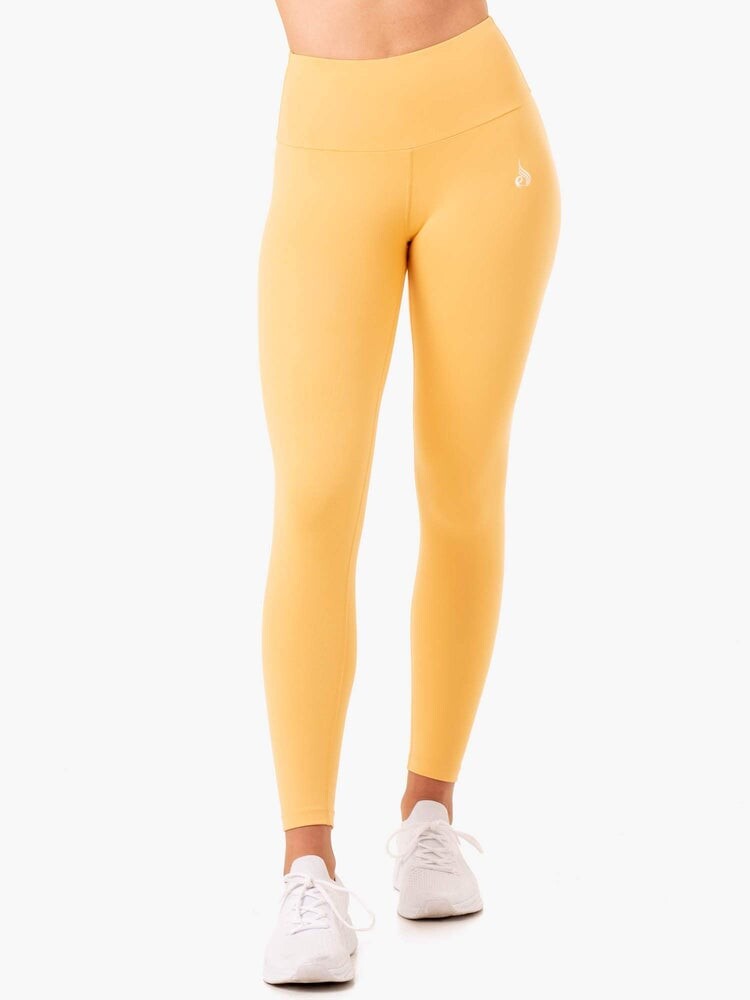 Ryderwear Dámské legíny Staples Scrunch Bum Mango