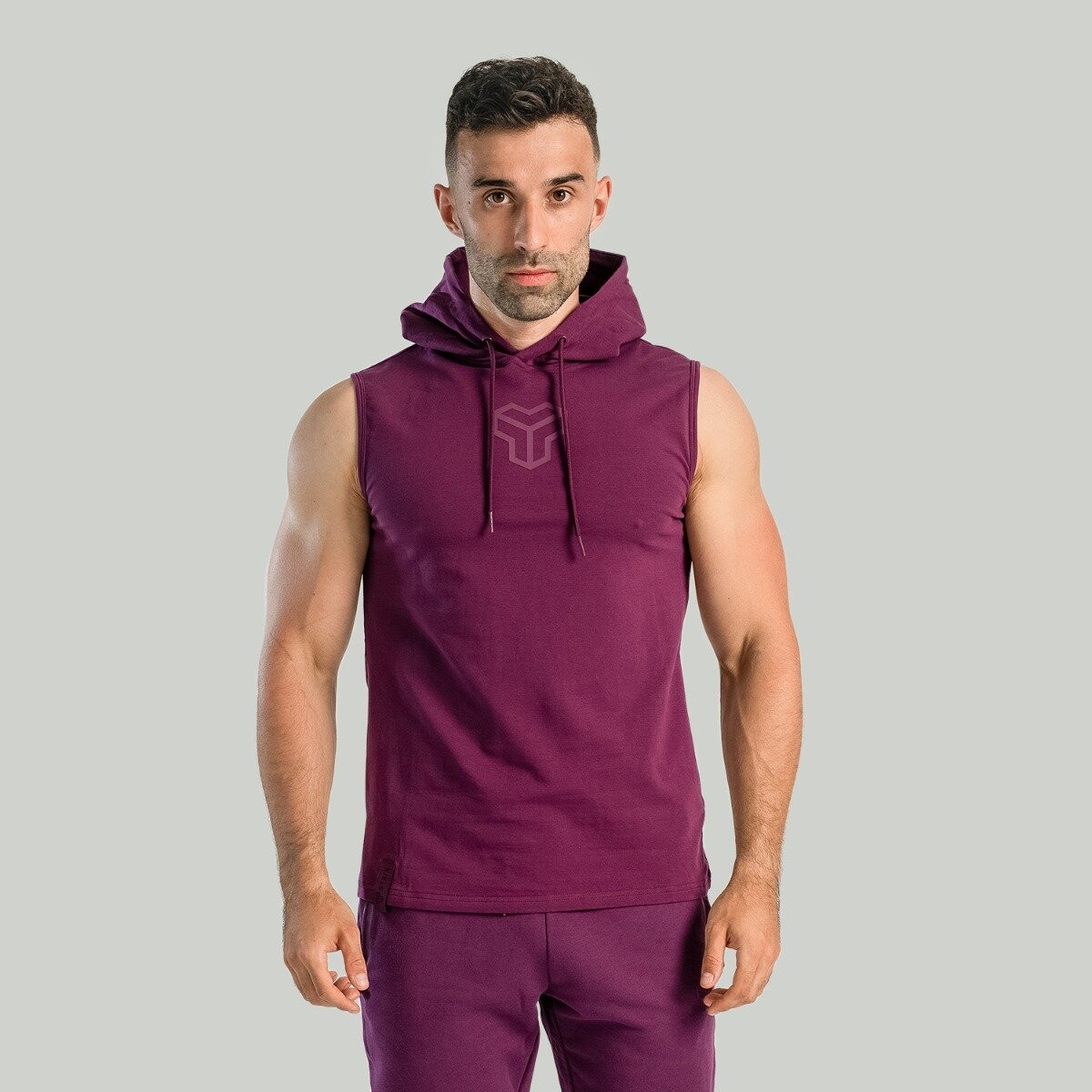 STRIX Tílko Essential Hoodie Tank Plum