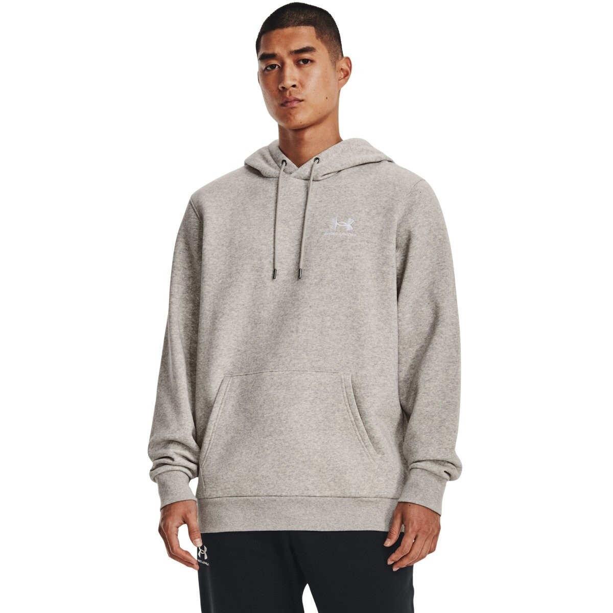 Under Armour Pánská mikina Essential Fleece Grey