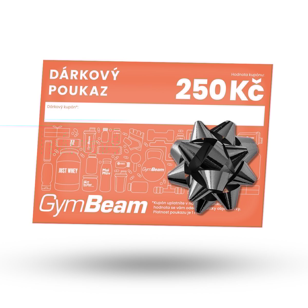 GymBeam Dárkový poukaz
