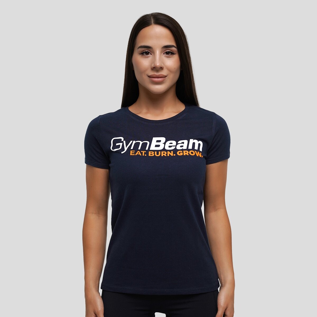 GymBeam Dámske tričko Grow Navy