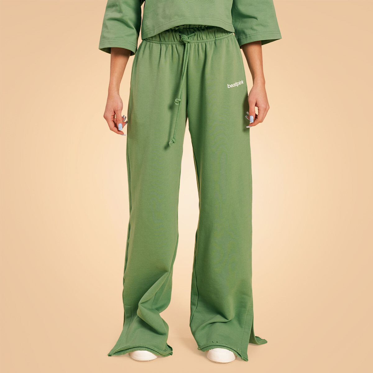 BeastPink Dámské tepláky Serenity Olivine