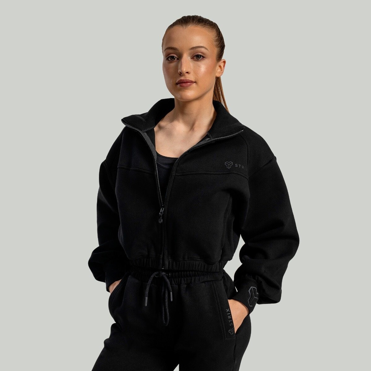 STRIX Dámská mikina Lunar Zip-Up Black