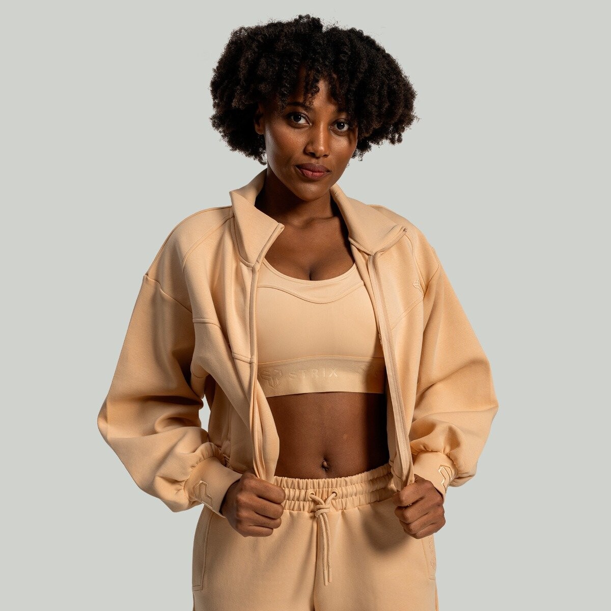 STRIX Dámská mikina Lunar Zip-Up Sandshell