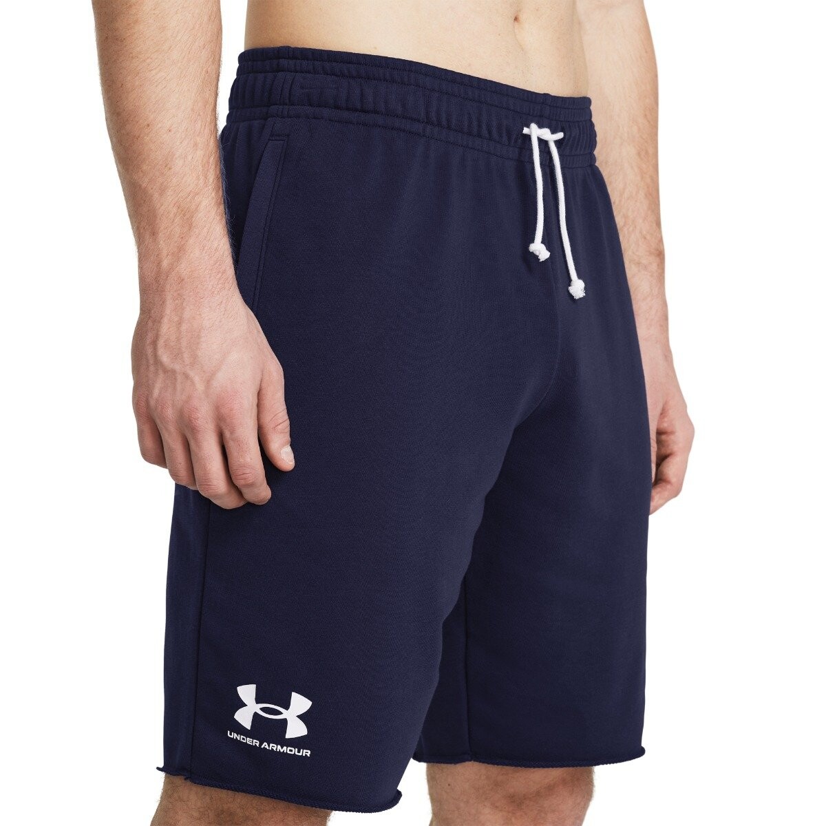 Under Armour Šortky Rival Terry Short Blue