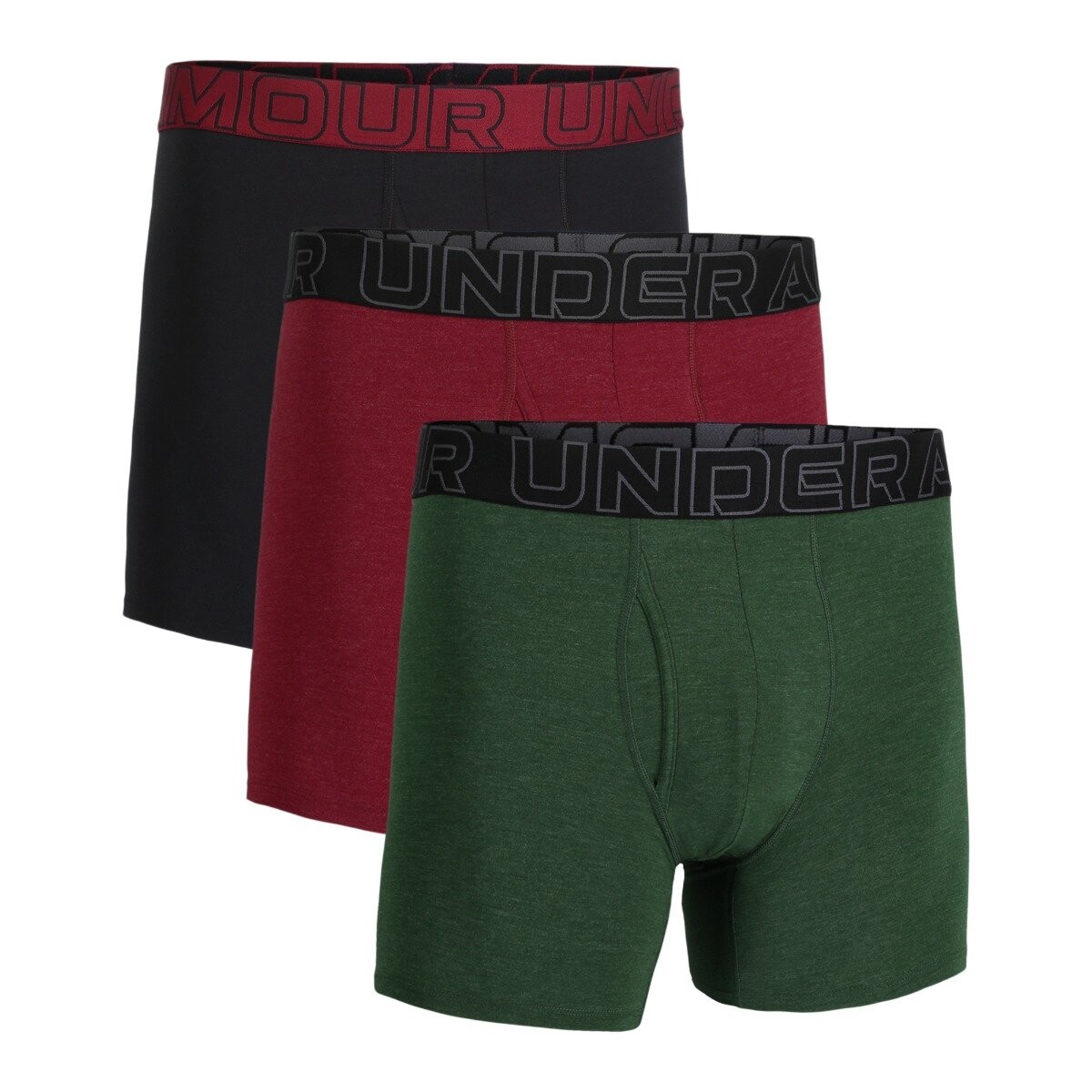Under Armour Men‘s boxers M Perf Cotton 6in 3pack Green