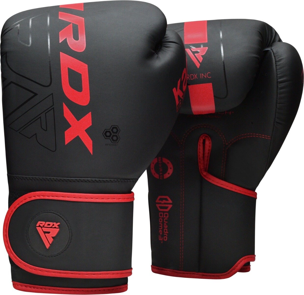 RDX Boxerské rukavice F6 Kara Red
