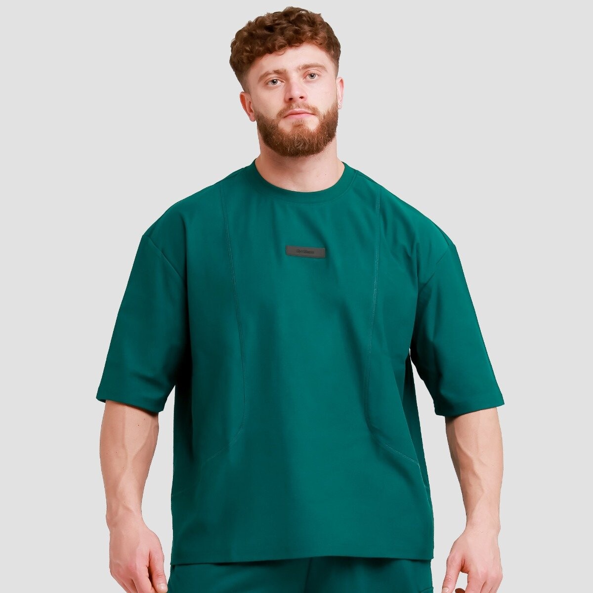 GymBeam Oversized Unstoppable T-shirt Green