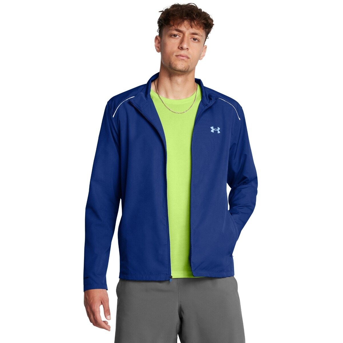Under Armour Men‘s Launch Jacket Blue