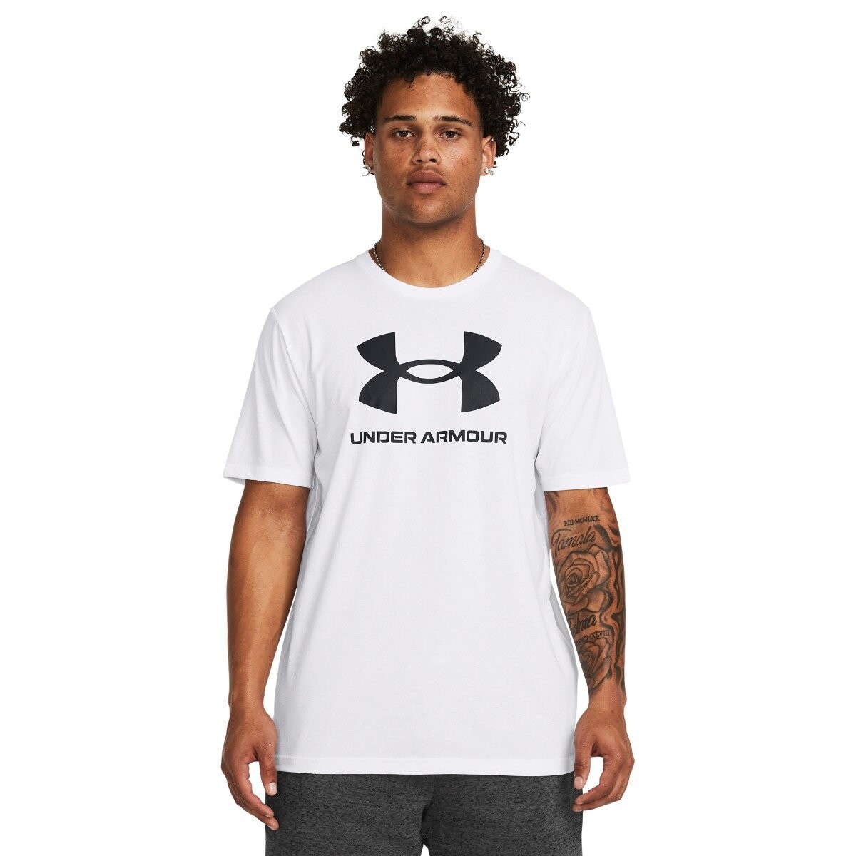 Under Armour Sportstyle Logo Update SS T-shirt White