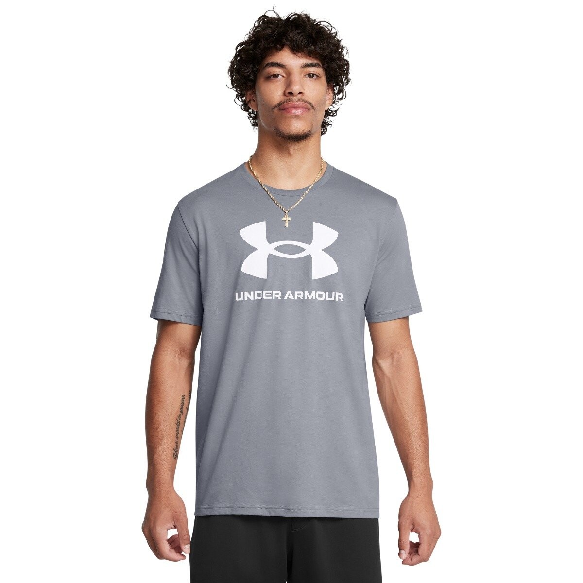 Under Armour Sportstyle Logo Update SS T-shirt Gray