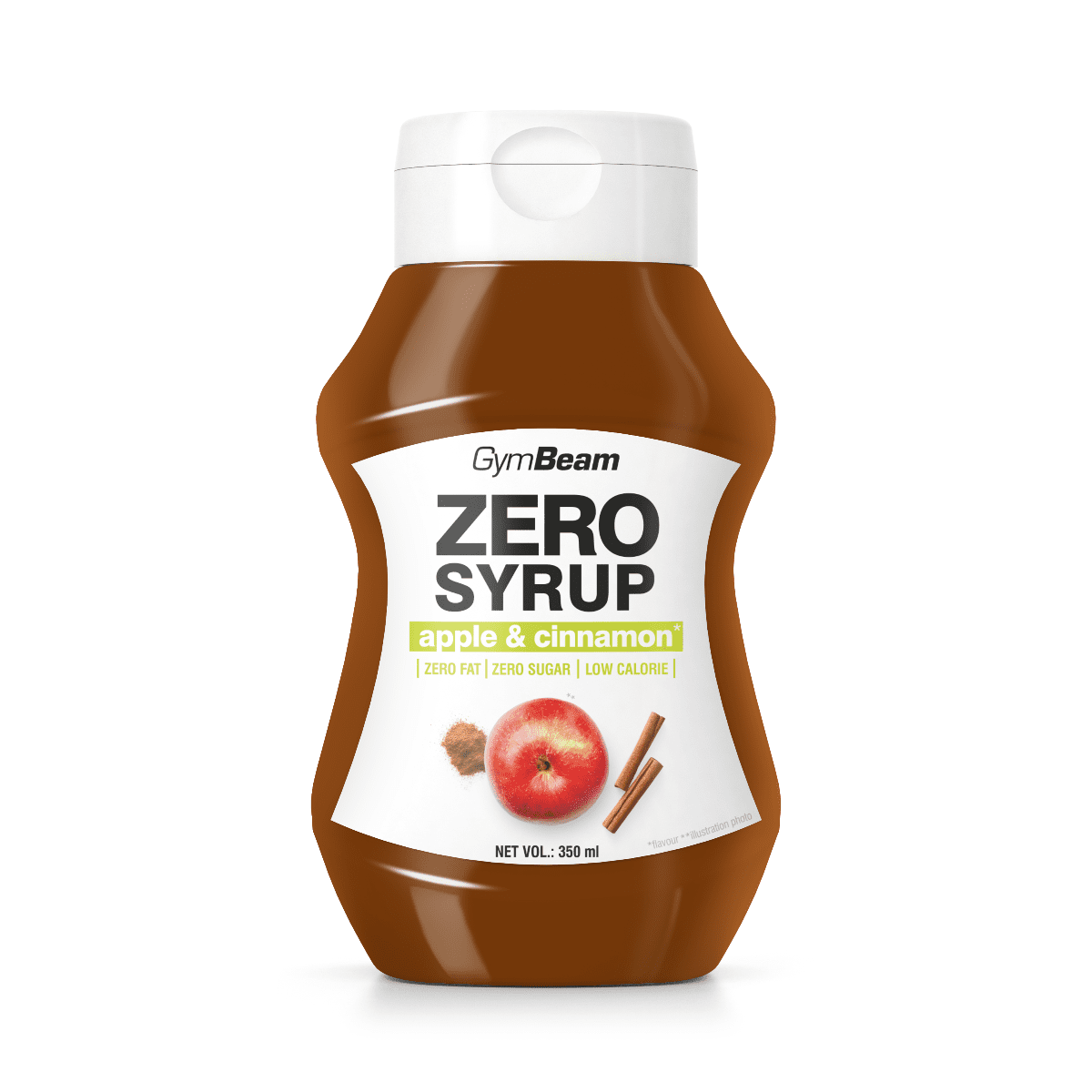 GymBeam  ZERO SYRUP Apple & cinammon