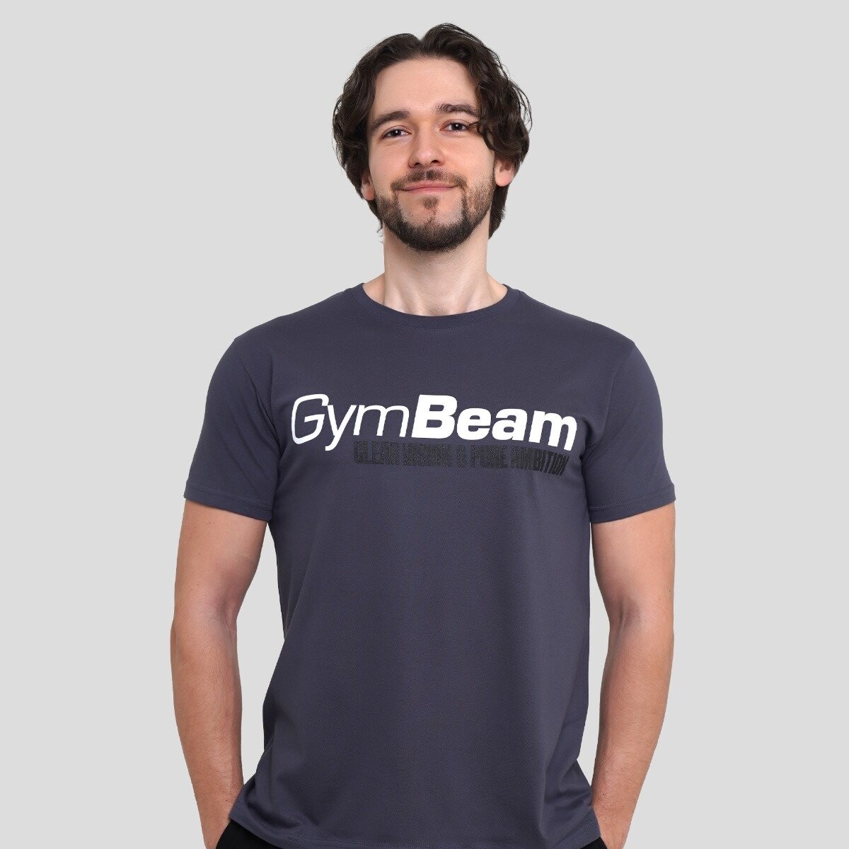 GymBeam Pure Ambition T-shirt Dark Grey