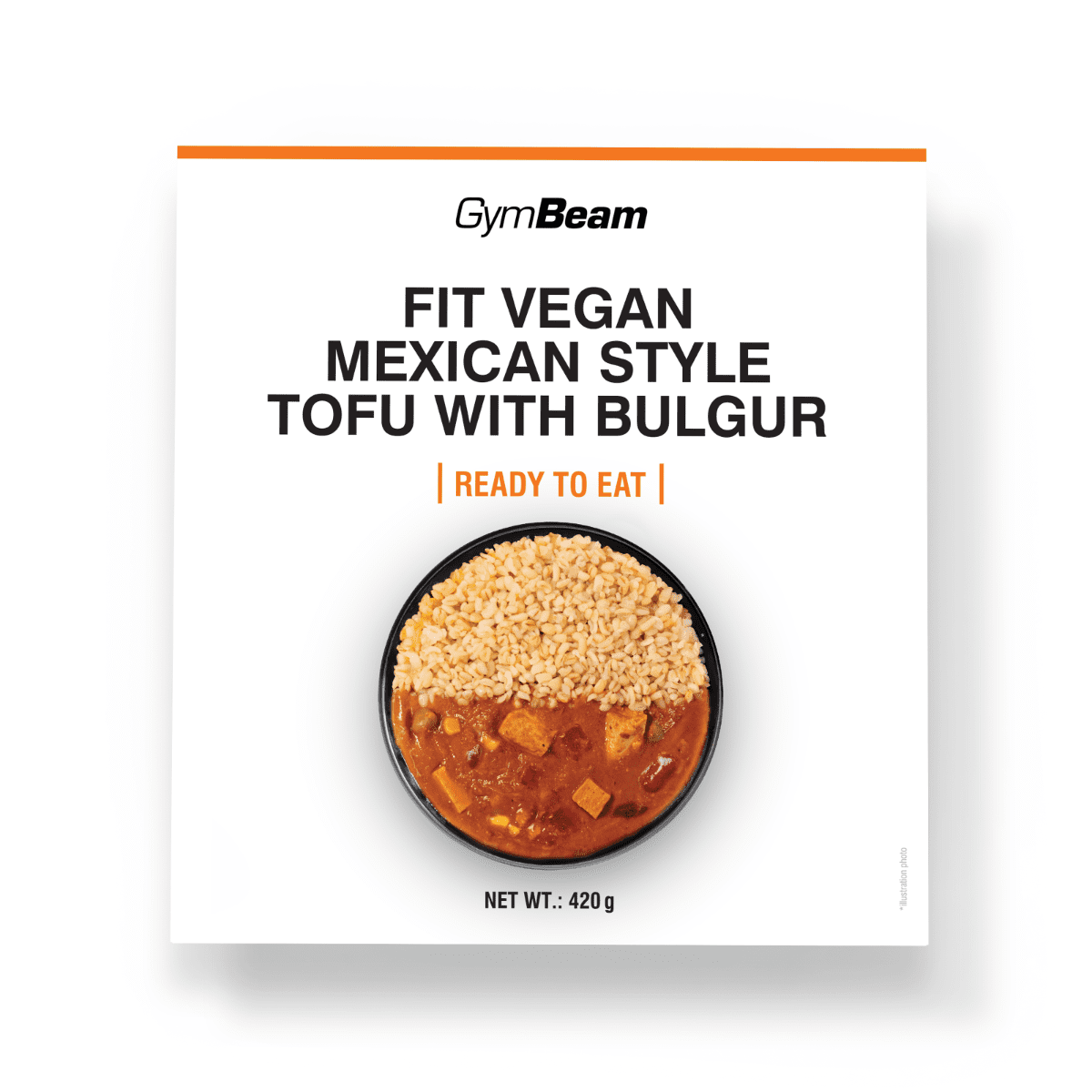 GymBeam FIT Vegan mexican style tofu with bulgur