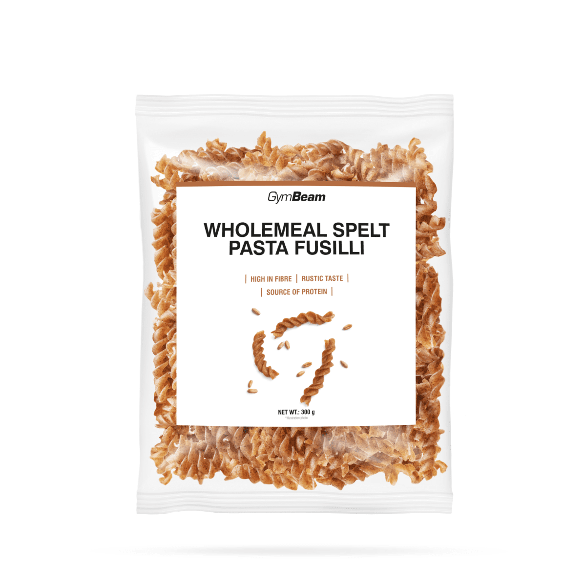 GymBeam Wholemeal Spelt Pasta