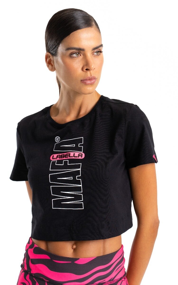 LABELLAMAFIA Dámské tričko Highlight black