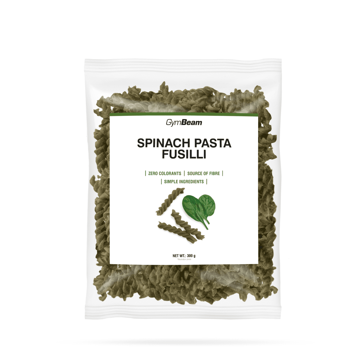 GymBeam Spinach pasta