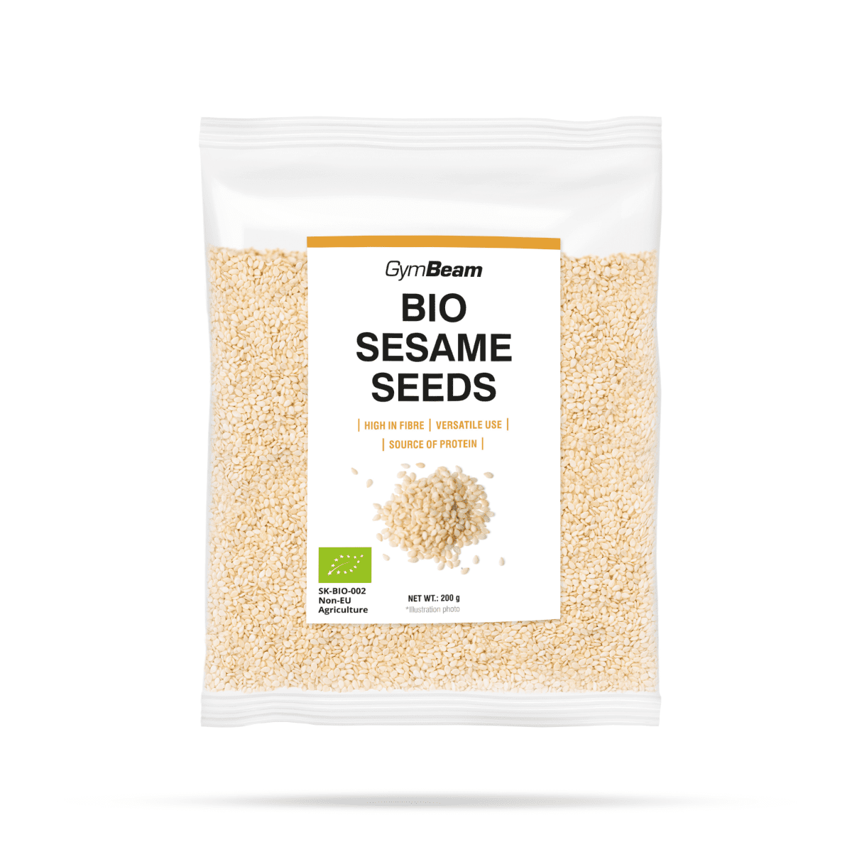 GymBeam BIO Hulled Sesame Seeds