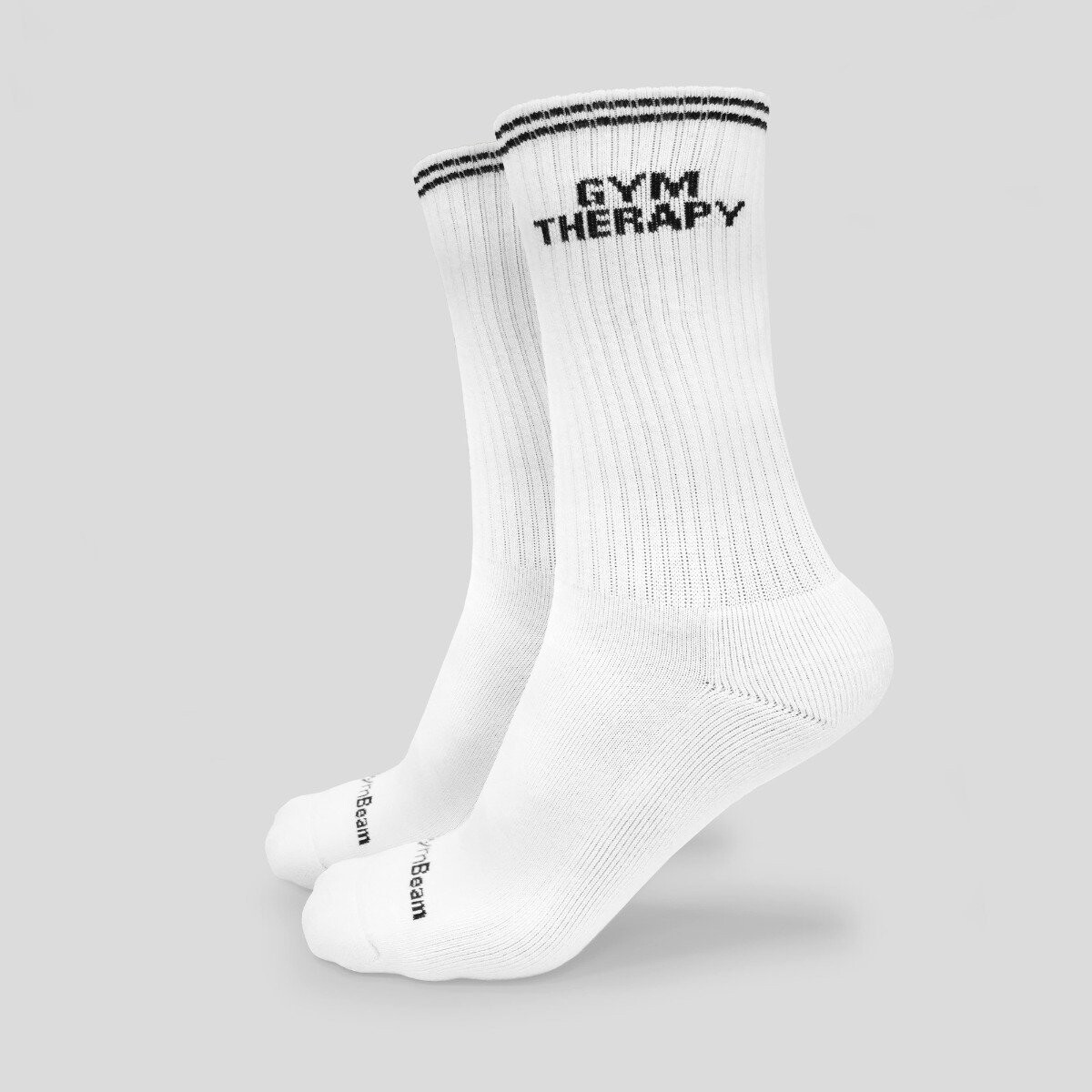 GymBeam Gym Therapy Socks White