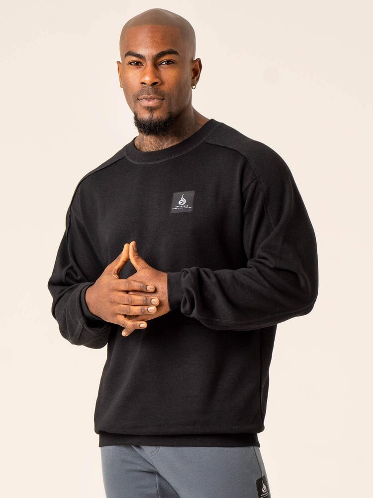 Ryderwear Pánská mikina Dynamic jumper Black