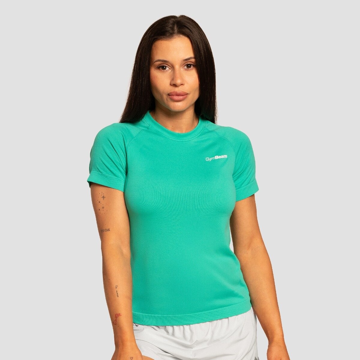 GymBeam Women‘s Pulse X Running T-shirt Green