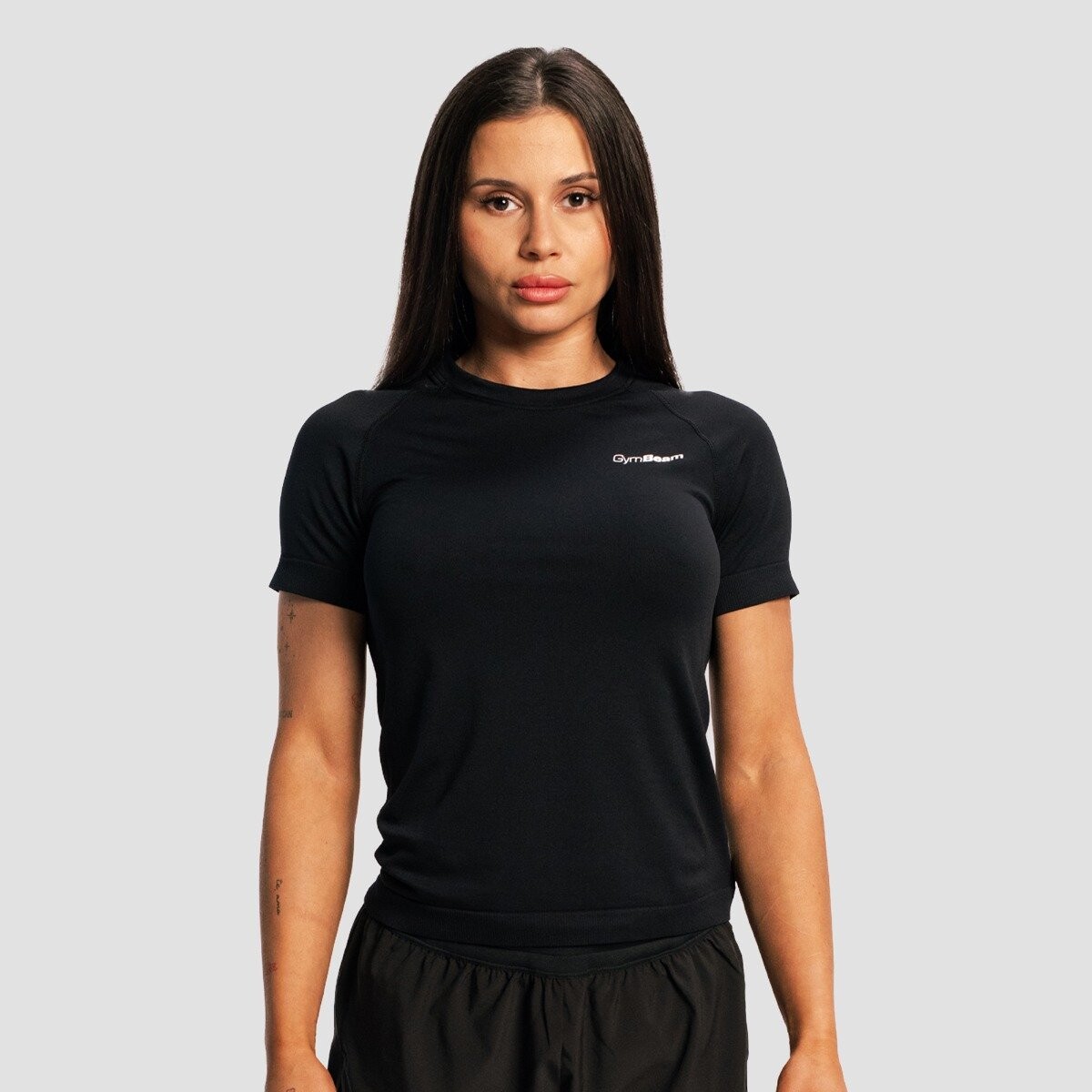 GymBeam Women‘s Pulse X Running T-shirt Black
