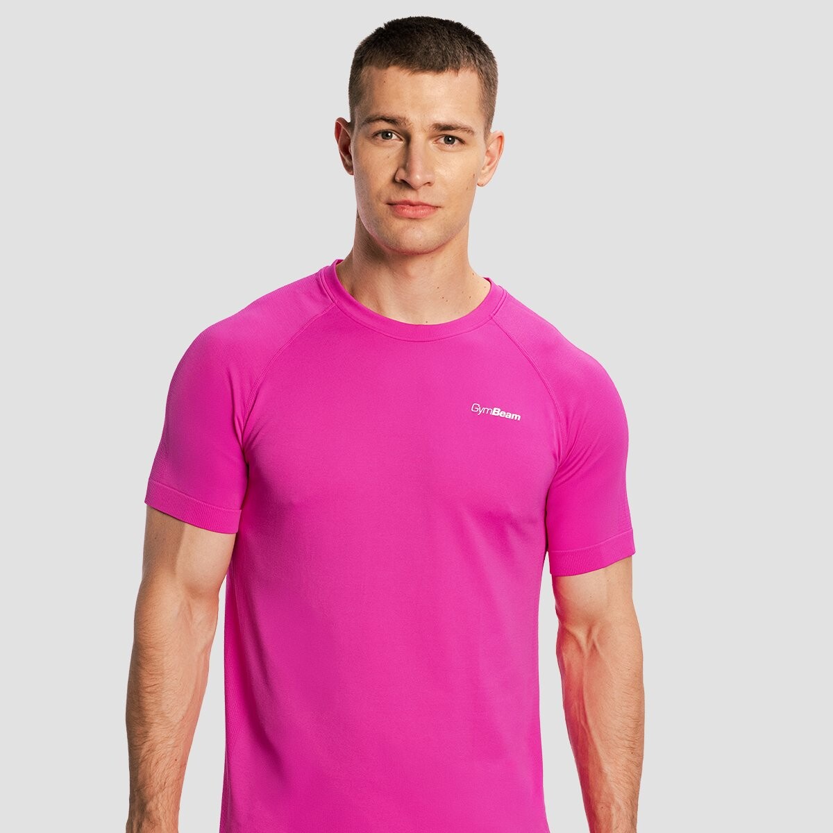 GymBeam Men‘s Pulse X  Running T-shirt Purple