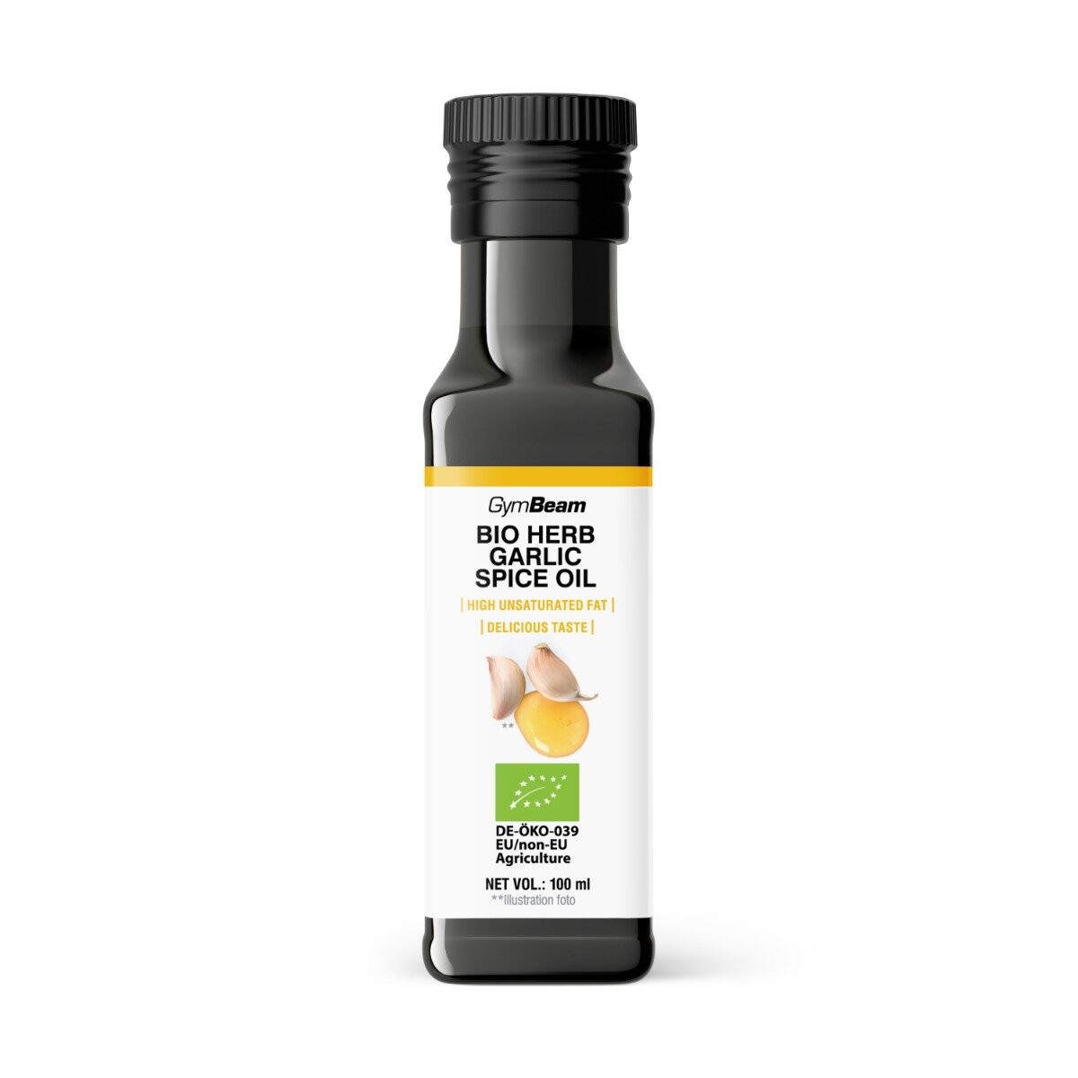 GymBeam BIO Herb Garlic Spice Oil