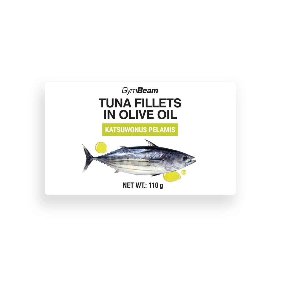 GymBeam Tuna fillets in olive oil
