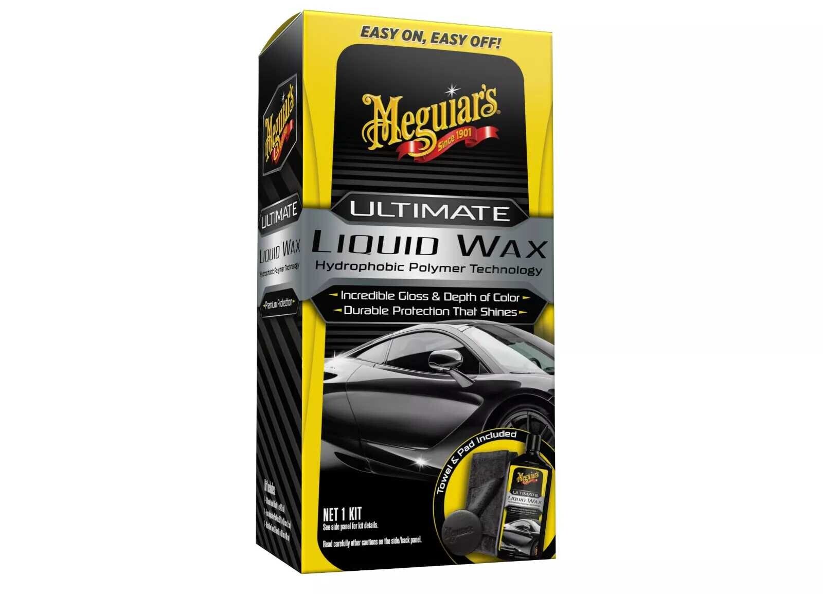 Meguiar's Ultimate Liquid Wax - špičkový tekutý vosk na bázi syntetických polymerů, 473 ml