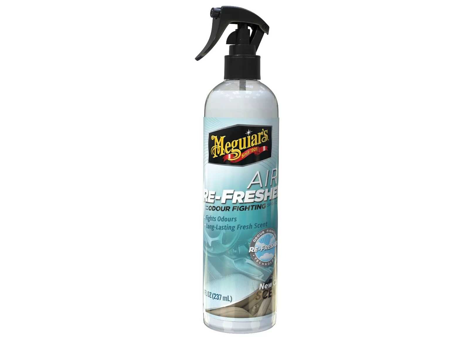 Meguiar's Air Re-Fresher Odor Fighting Spray - osvěžovač vzduchu v rozprašovači, 237 ml, vůně: nového auta