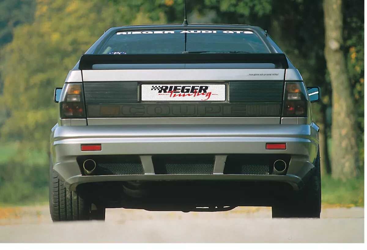 Rieger Tuning Rieger zadní nárazník pro Audi 80 81+85, GFK (laminát)