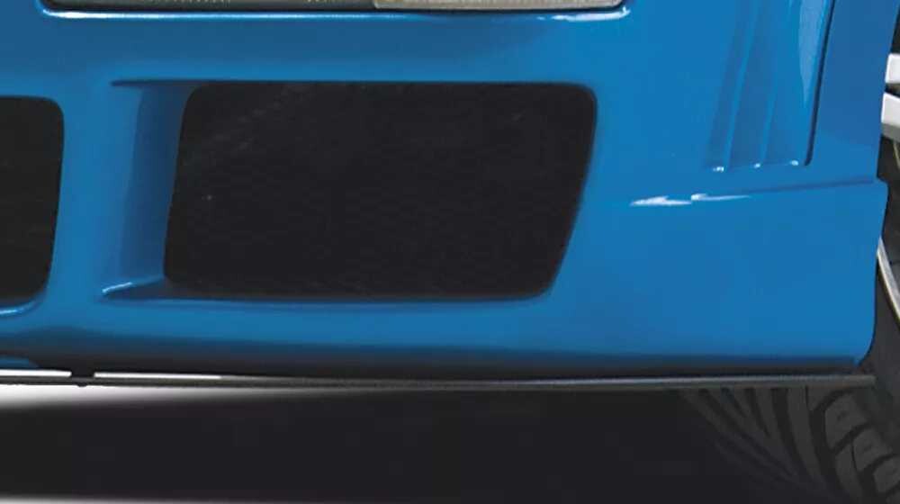 Rieger Tuning Rieger lipa pod přední nárazník Rieger pro Audi 80 89, plast ABS bez povrchové úpravy