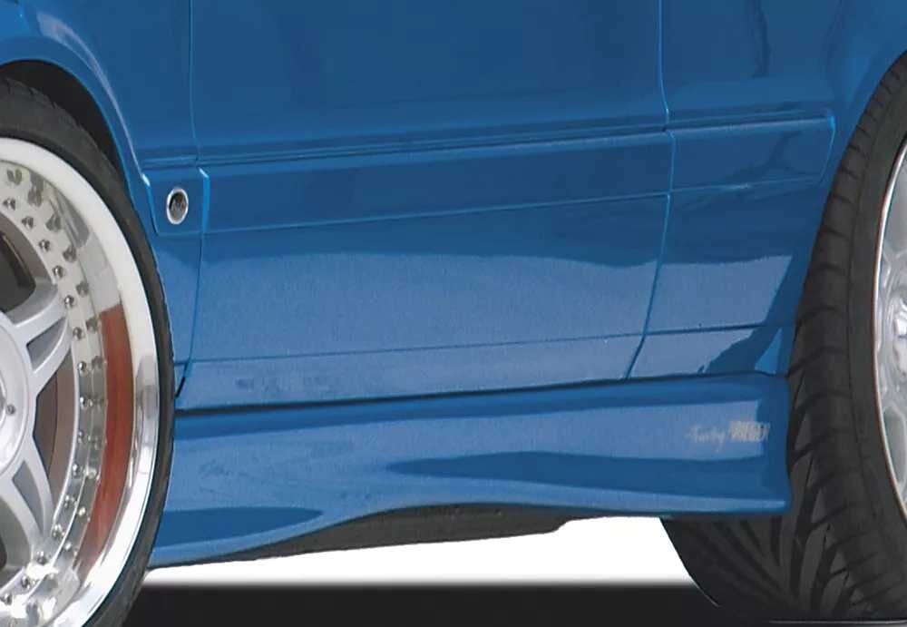 Rieger Tuning Rieger boční práh mont. strana levá pro Audi 90 Coupé kupé, plast ABS bez povrchové úpravy