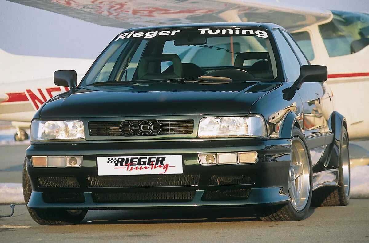 Rieger Tuning Rieger dveřní díl widebody II pro Audi 80 89 sedan, GFK (laminát), mont. strana levá