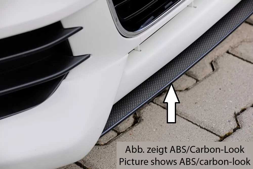 Rieger Tuning Rieger lipa pod přední nárazník Rieger pro Audi A1 8X 3-dvéř., 5-dvéř. (sportback) před faceliftem, 08/10-12/14, plast ABS bez povrchové úpravy