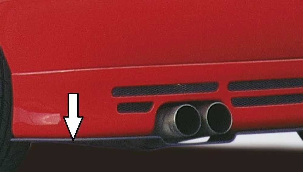 Rieger Tuning Rieger lipa pod zadní nárazník pro Audi A3 8L 3-dvéř., 5-dvéř., plast ABS bez povrchové úpravy