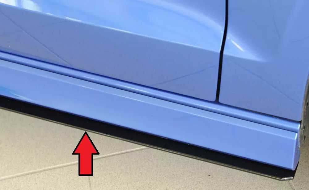 Rieger Tuning Rieger spoiler pod boční práh mont. strana pravá pro Audi RS3 8V 5-dvéř. (sedan 8VS / 8VM) po faceliftu, r.v. 02/17-, plast ABS bez povrchové úpravy