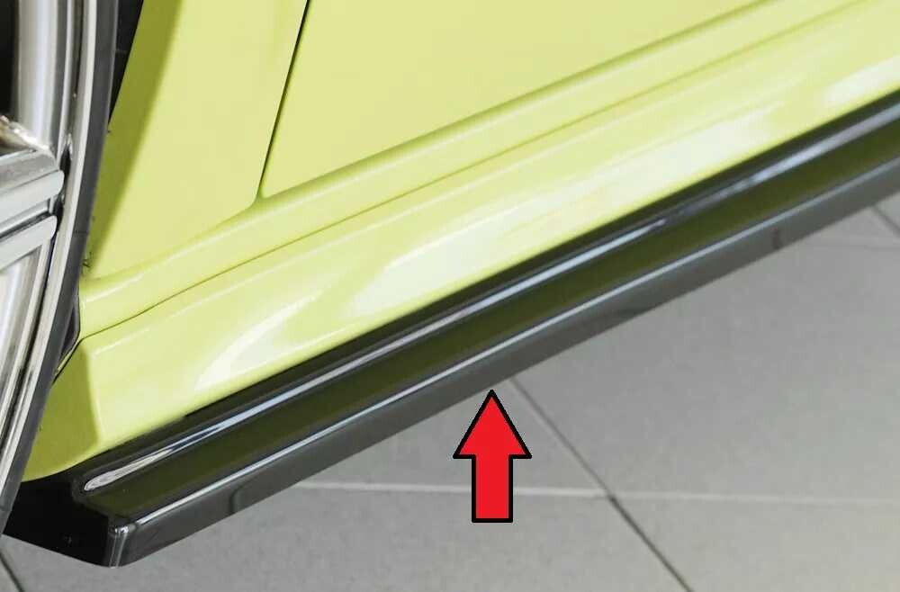 Rieger Tuning Rieger spoiler pod boční práh mont. strana levá pro Audi A3 S3 8V 5-dvéř. (sportback 8VA) vč. faceliftu, 05/13-08/16, 09/16-, plast ABS lakovaný do černé lesklé barvy
